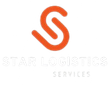 An orange stylized letter S logo above the white text "STAR LOGISTICS SERVICES".