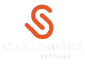 An orange stylized letter S logo above the white text "STAR LOGISTICS SERVICES".