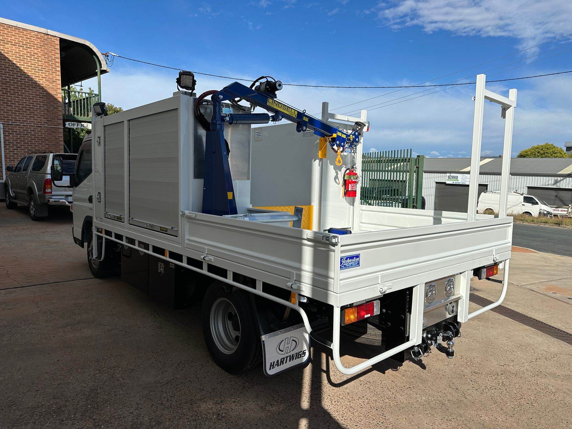  Tray with Lift — Queanbeyan, NSW — Johnston Truck Bodies Pty Ltd