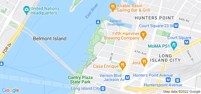 Map of business location