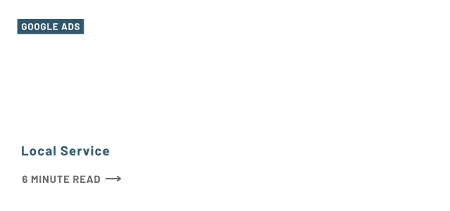 A Google Ads label above the text 