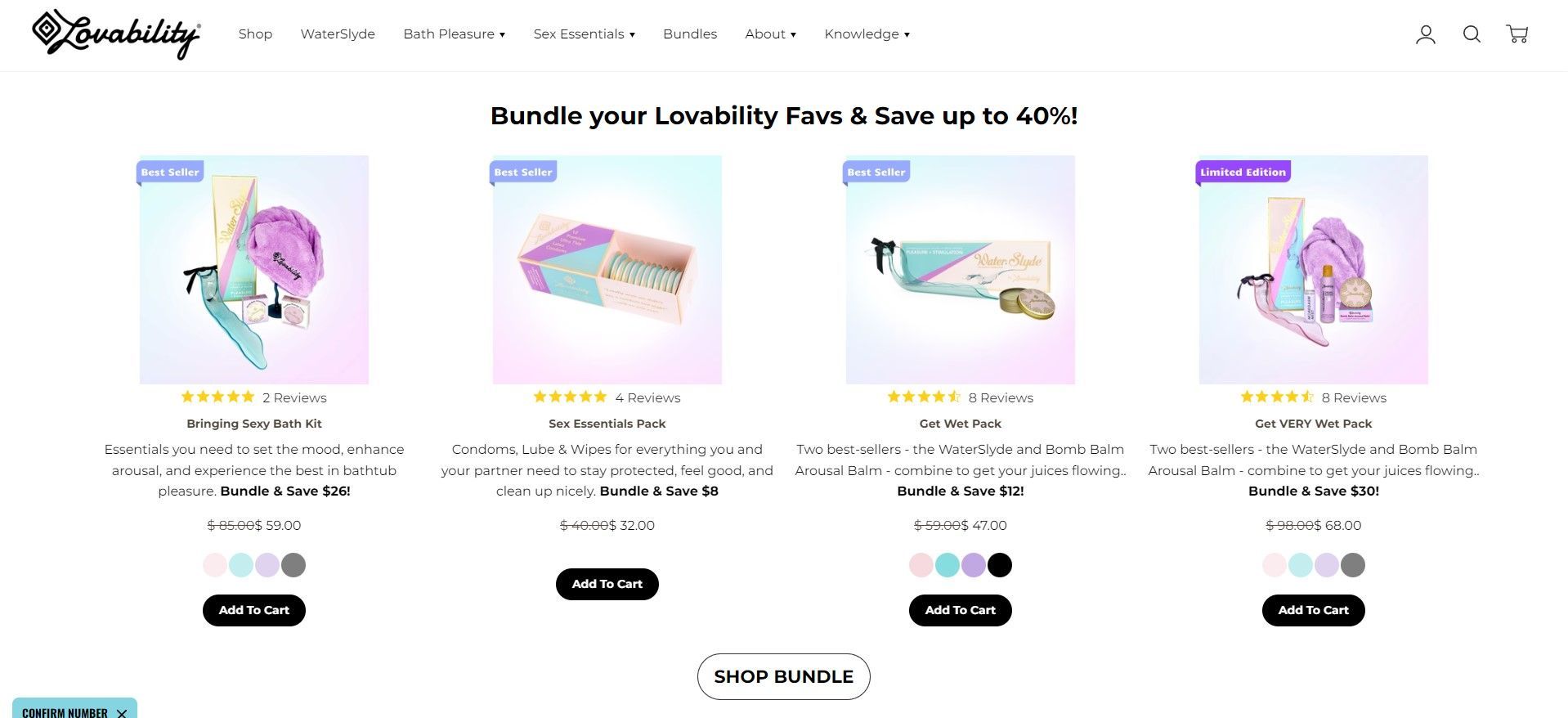 Bundle your Lovability Favs & Save up to 40%!