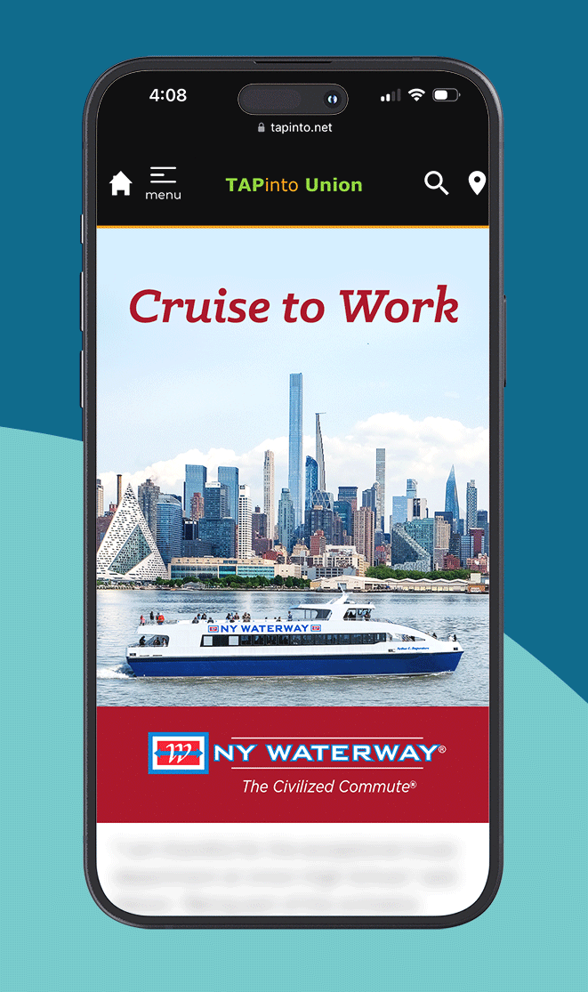 NY Waterway Fall Commuter Animated Digital Banner