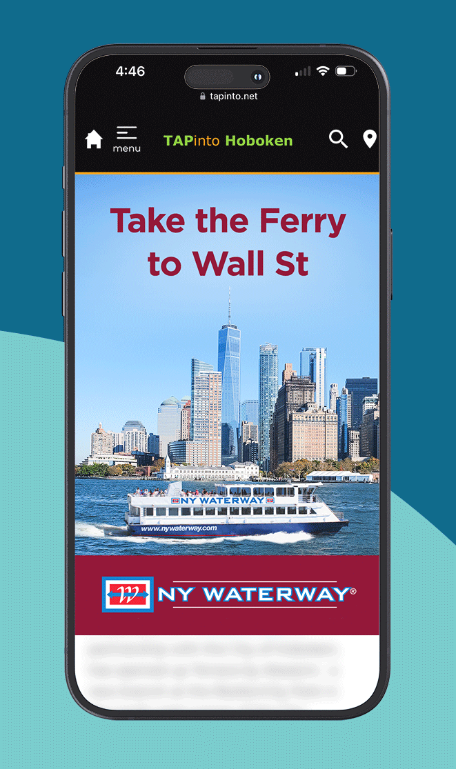 NY Waterway Wall St. Commuter Animated Digital Banner