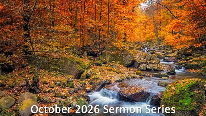 On Mission - Early Fall 2026 October 2026 Sermon Series