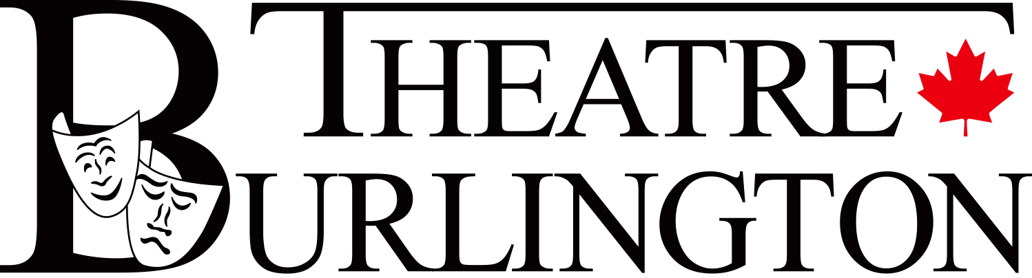 Logo for Theatre Burlington: black