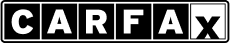 CARFAX logo in bold white letters on black and gray blocks | Dillsboro Automotive
