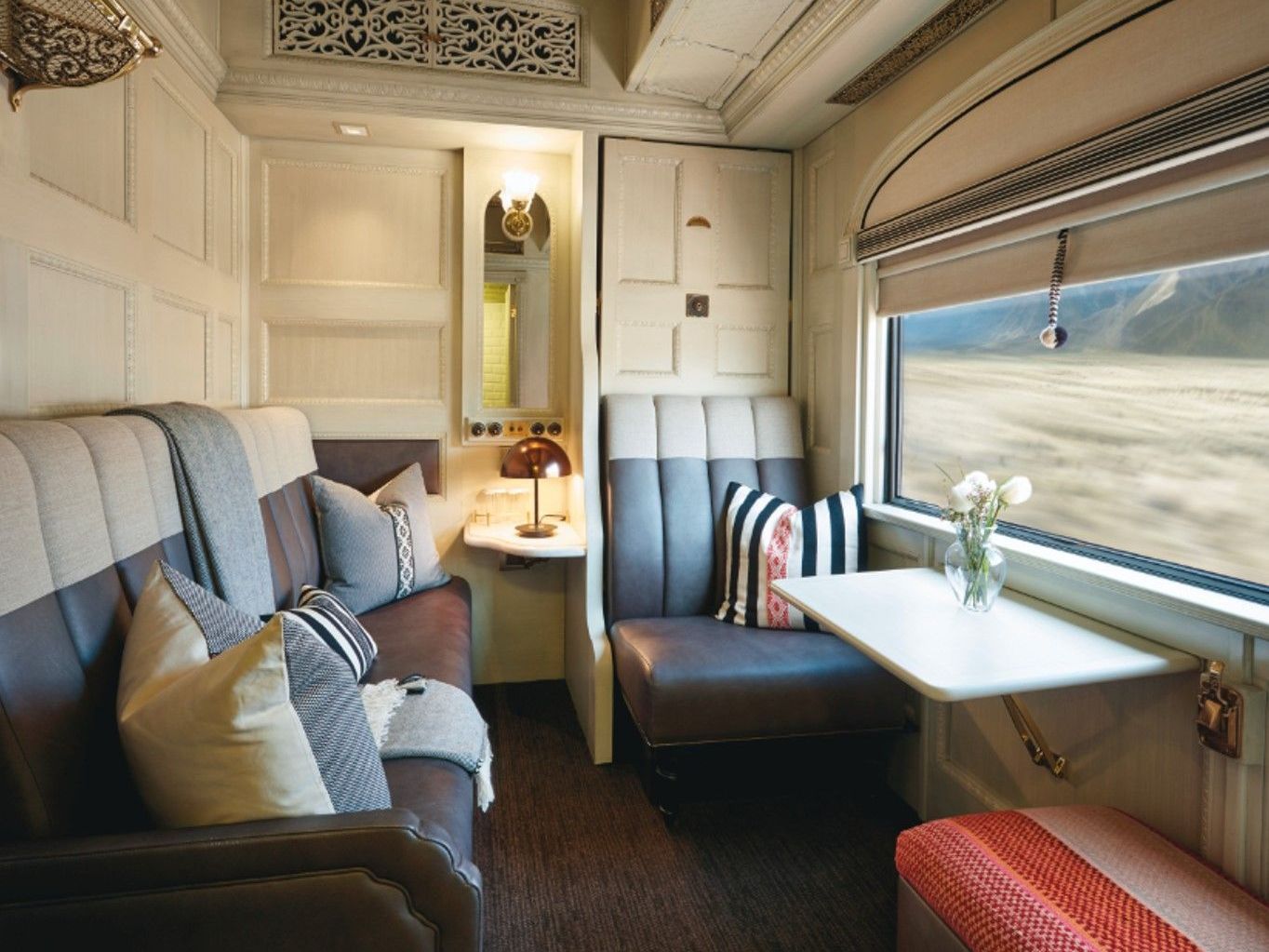 Belmond Andean Explorer train cabin