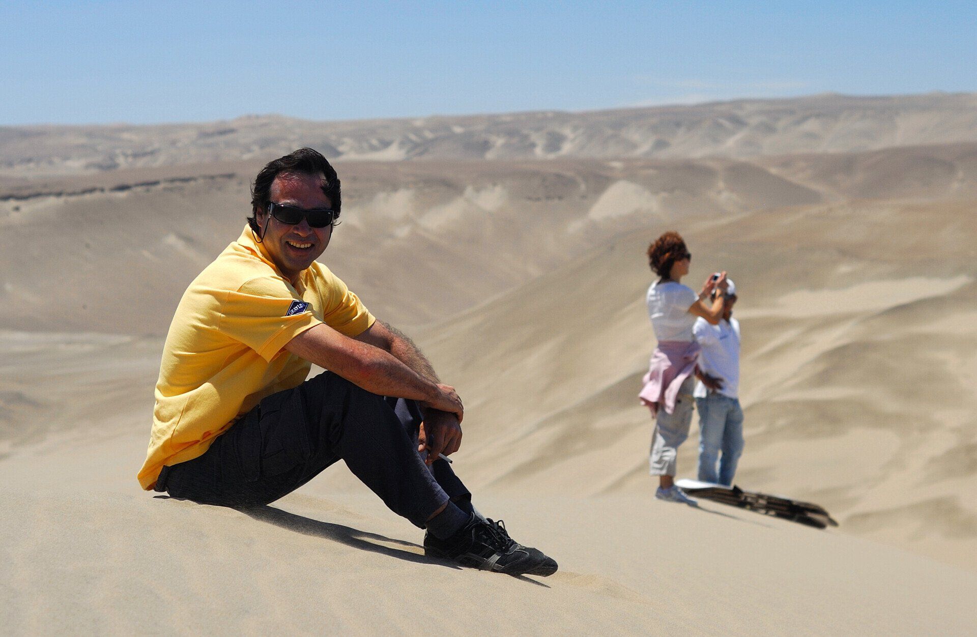 VIPAC Expert Guide at the desert of Ica