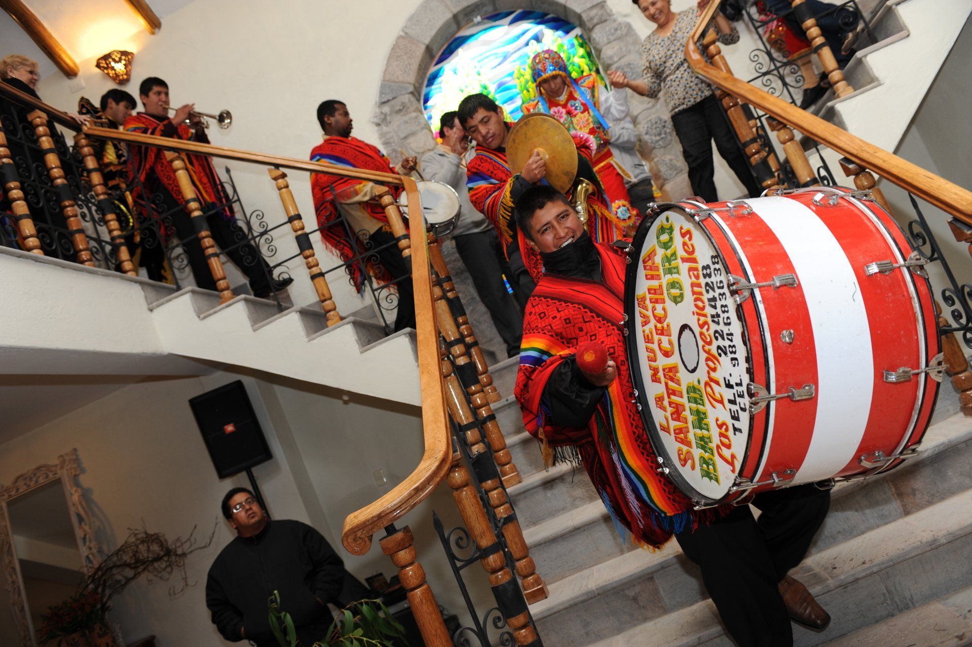Party with a local band in Cusco