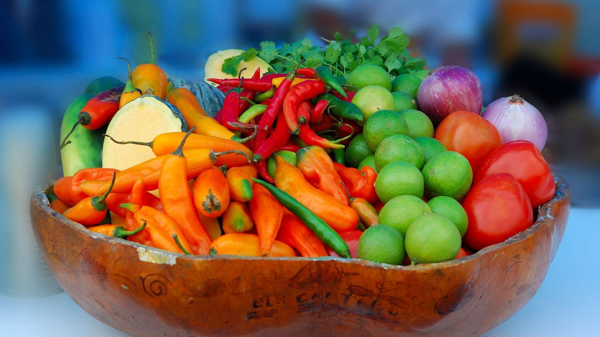 Ingredients of the peruvian gastronomy