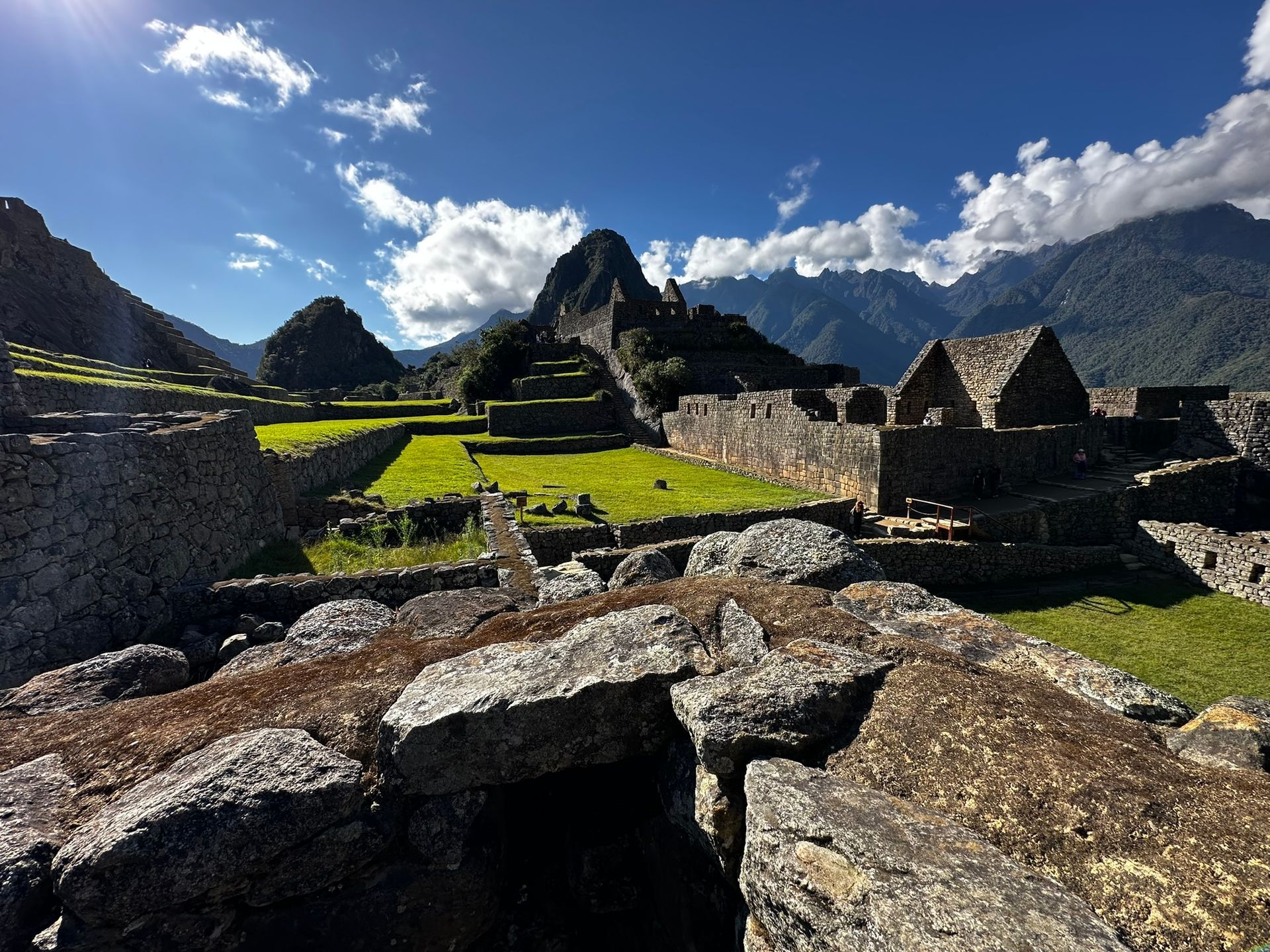Machu Picchu, Plaza Principal