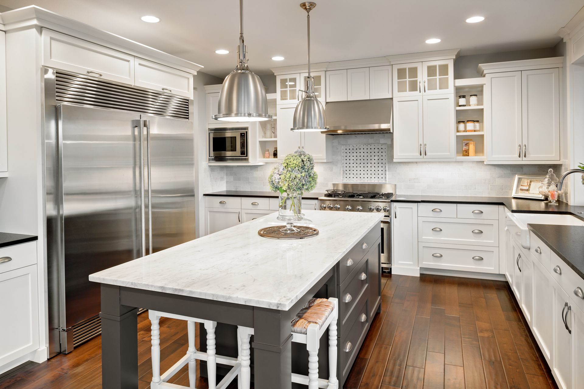 Modern Kitchen With Stainless Steel — Verastone In Fyshwick, ACT