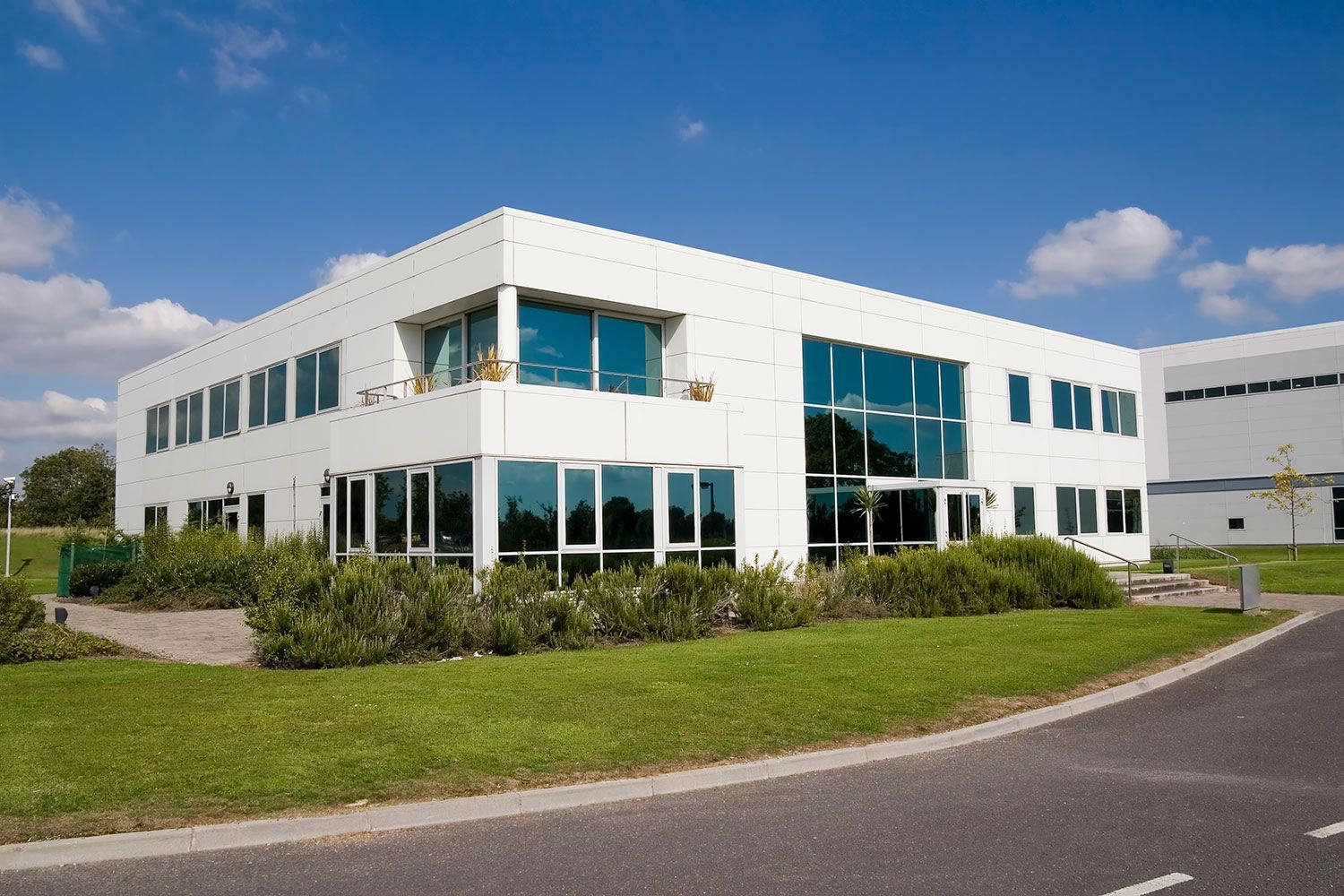 White Building and Landscaping Design — Maple Grove, MN — Top Shelf Contracting