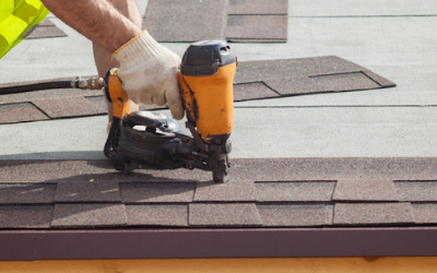 Construction roofing.