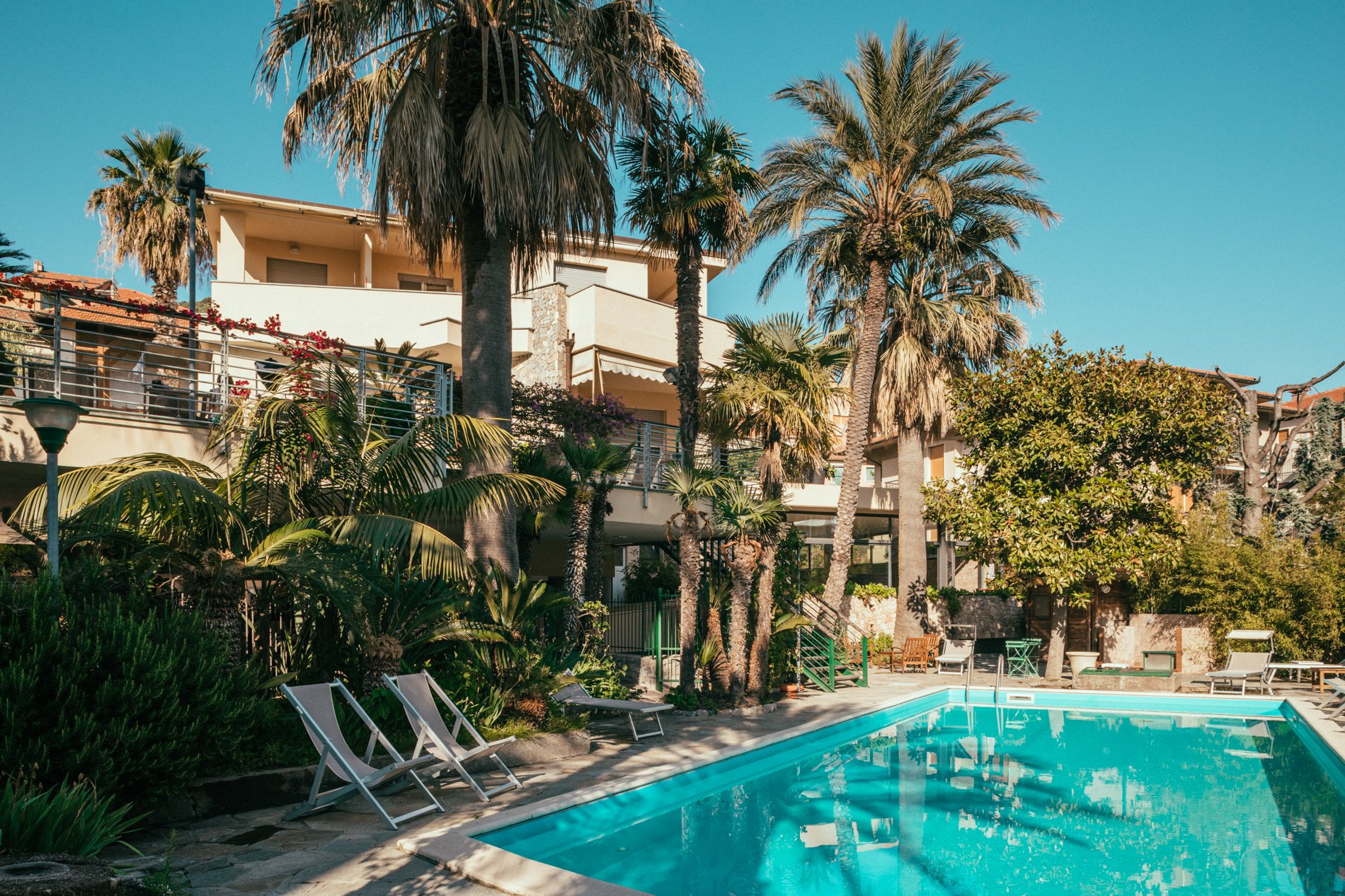Doppia piscina Finale Ligure Hotel Residence La Palma