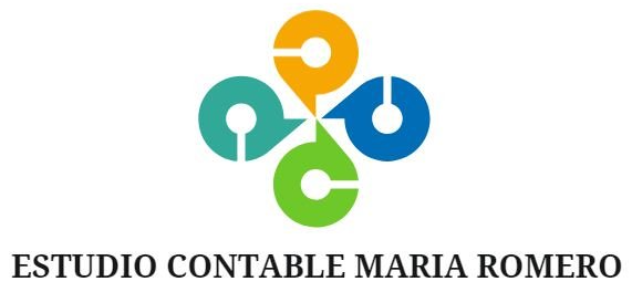 logo estudio contable maria romero