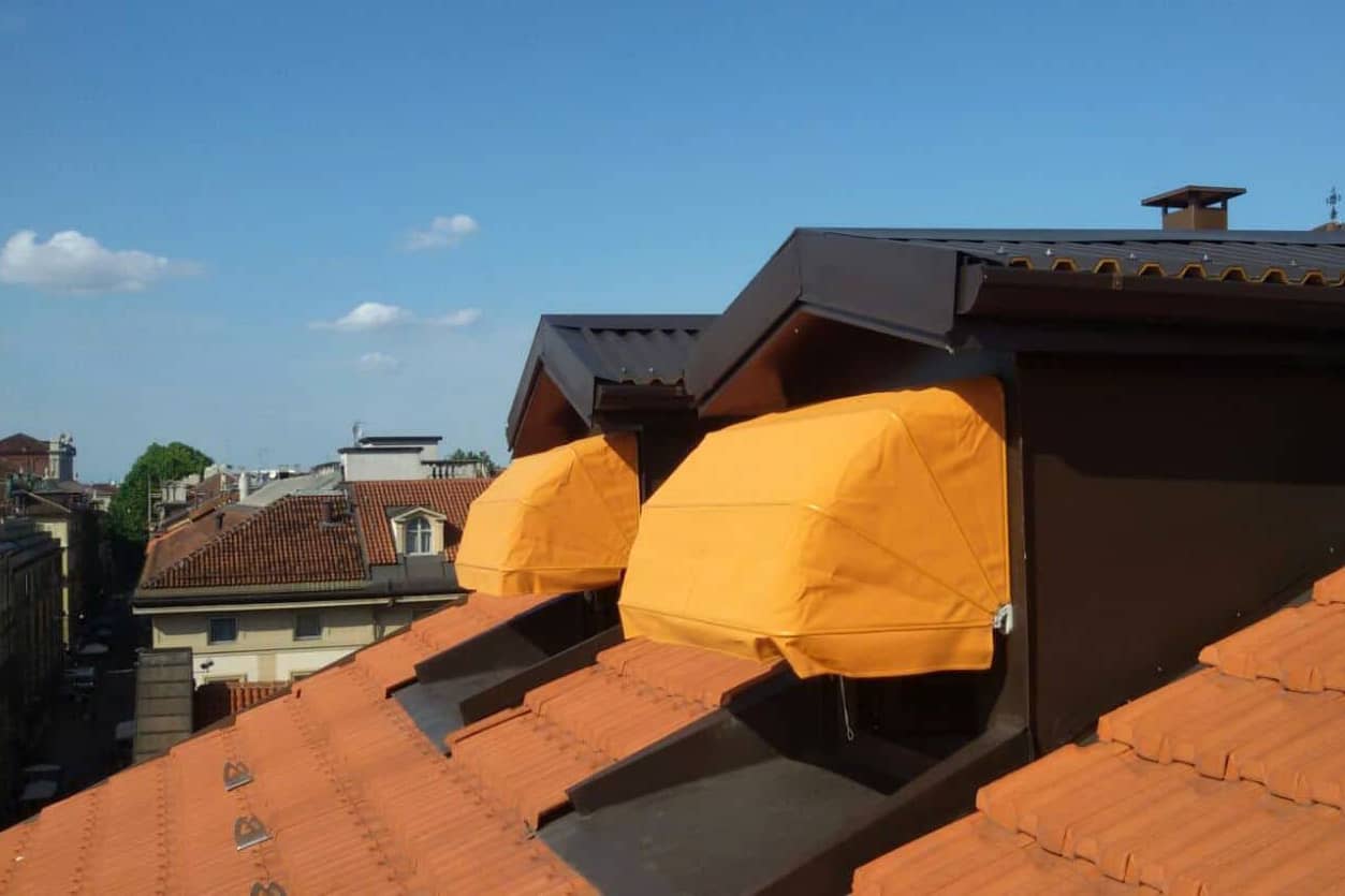 Tende a capanno per mansarde torino