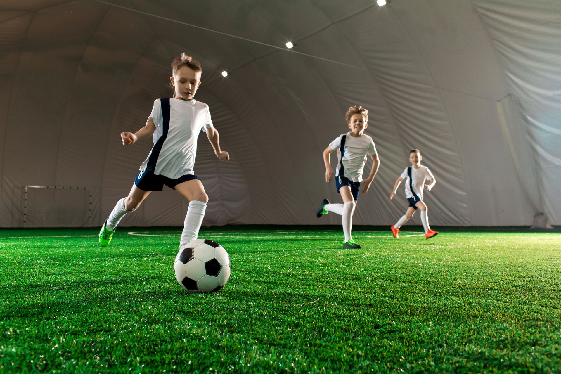Fußball Geburtstag Partyraum Soccer City