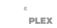 OmniPlex logo in gray on a white background.