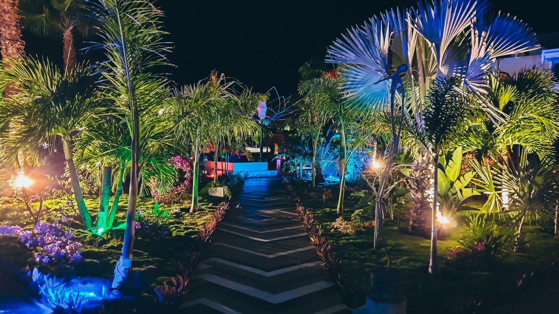 Hotel night view