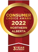Rated Best Executive Suites in North Alberta Picture of the Consumers Choice Awards logo for Northern Alberta