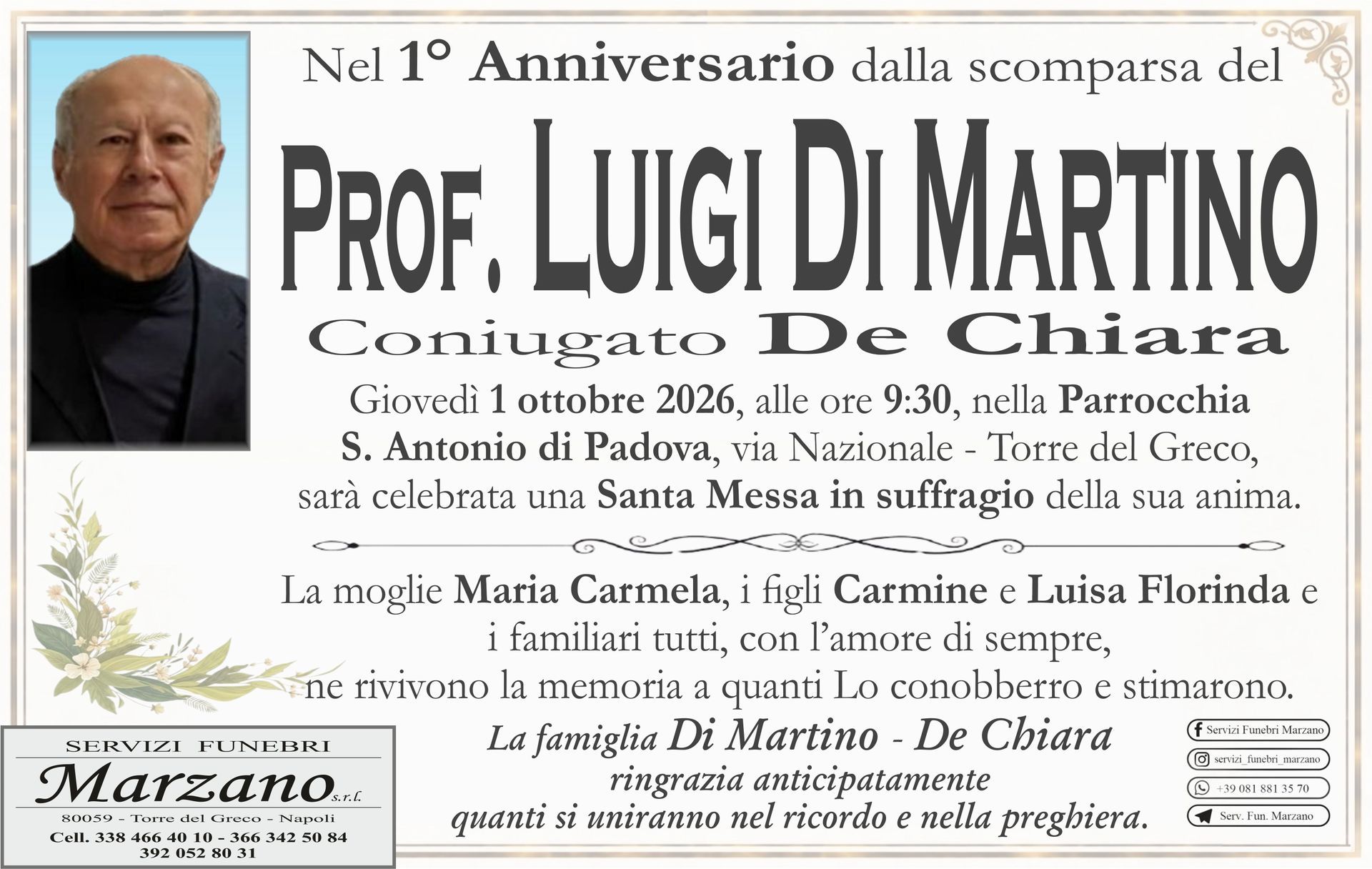Prof. Luigi Di Martino
