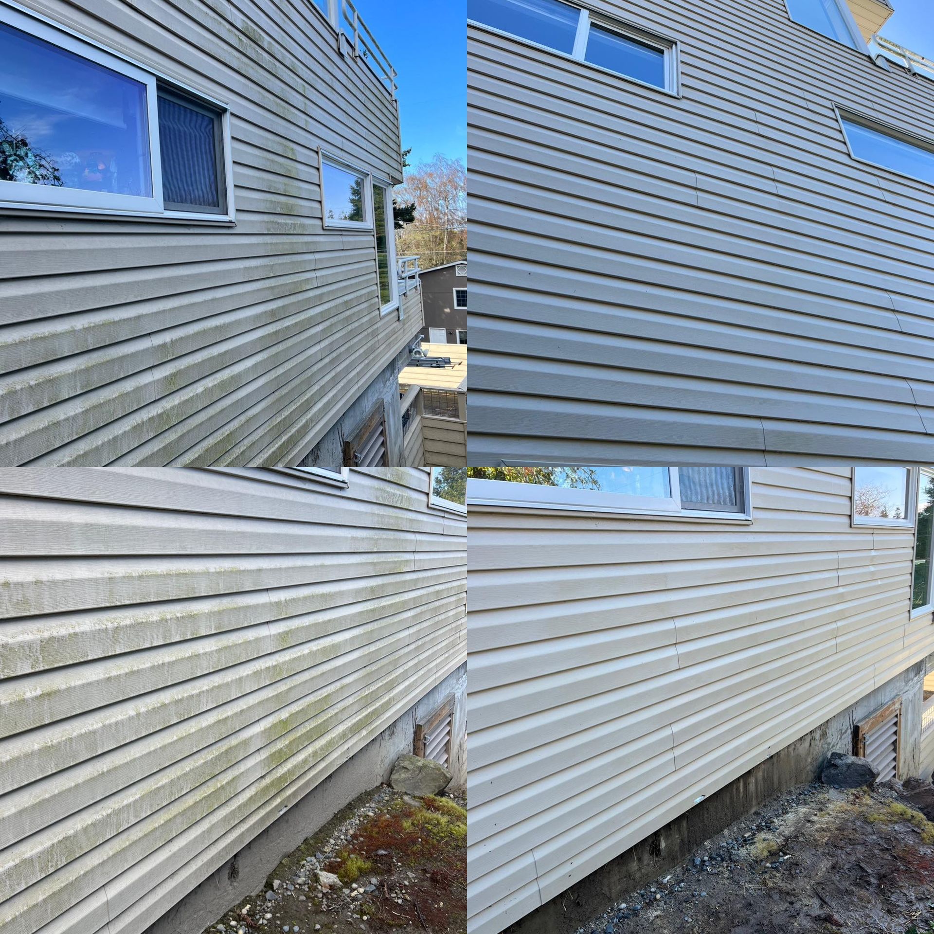 Soft Washing Homes