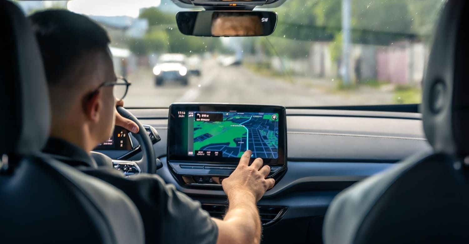 in-dash navigation system