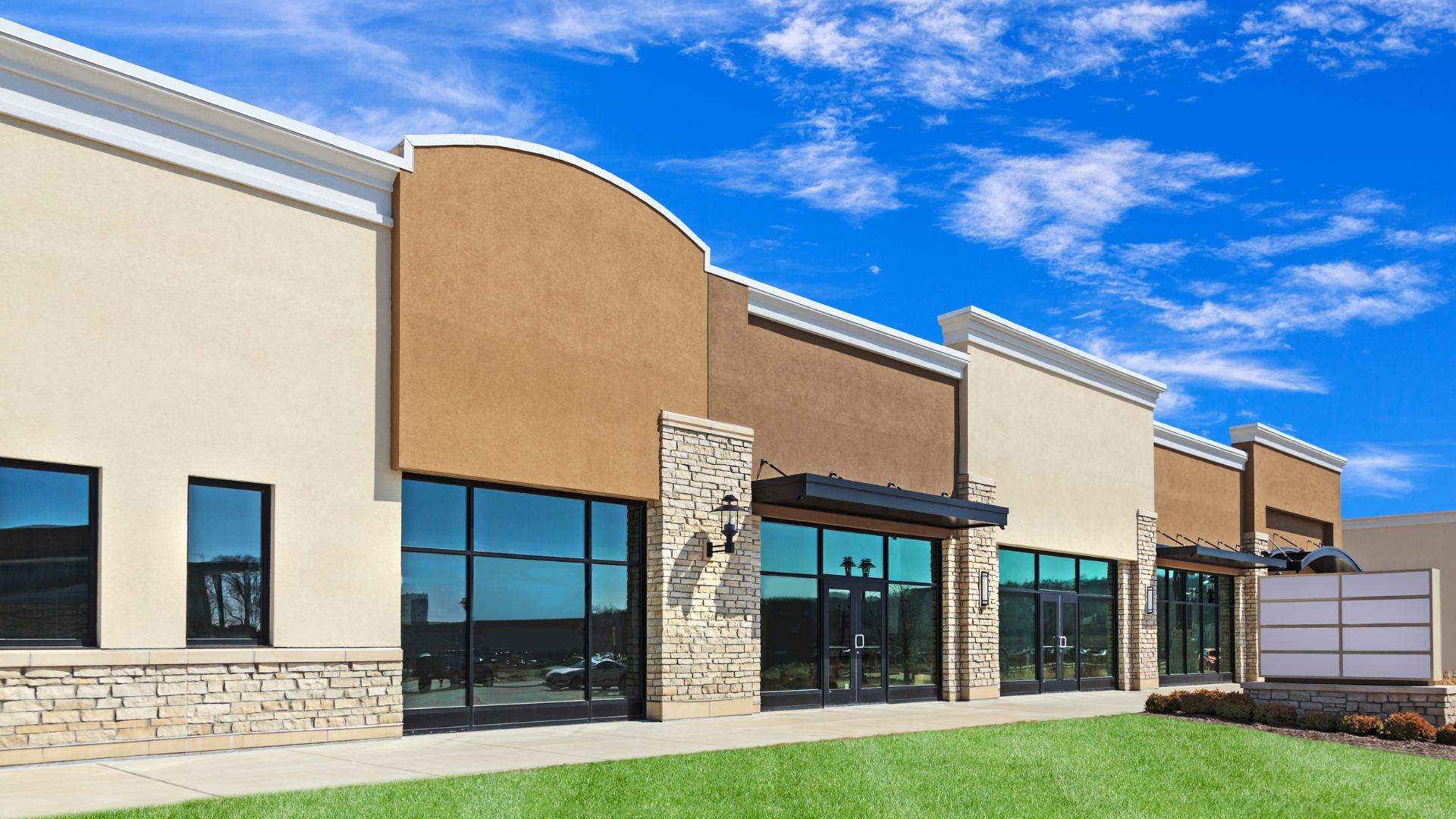 storefront with clean windows
