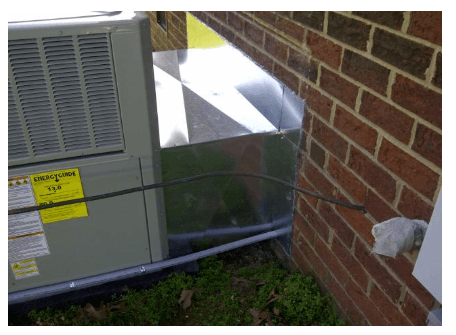 Vent next to brick wall — Polkton, NC — Austin's Mechanical Service, Inc