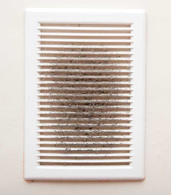 Dirty dryer vent grills — Polkton, NC — Austin's Mechanical Service, Inc Dirty dryer vent grills — Polkton, NC — Austin's Mechanical Service, Inc