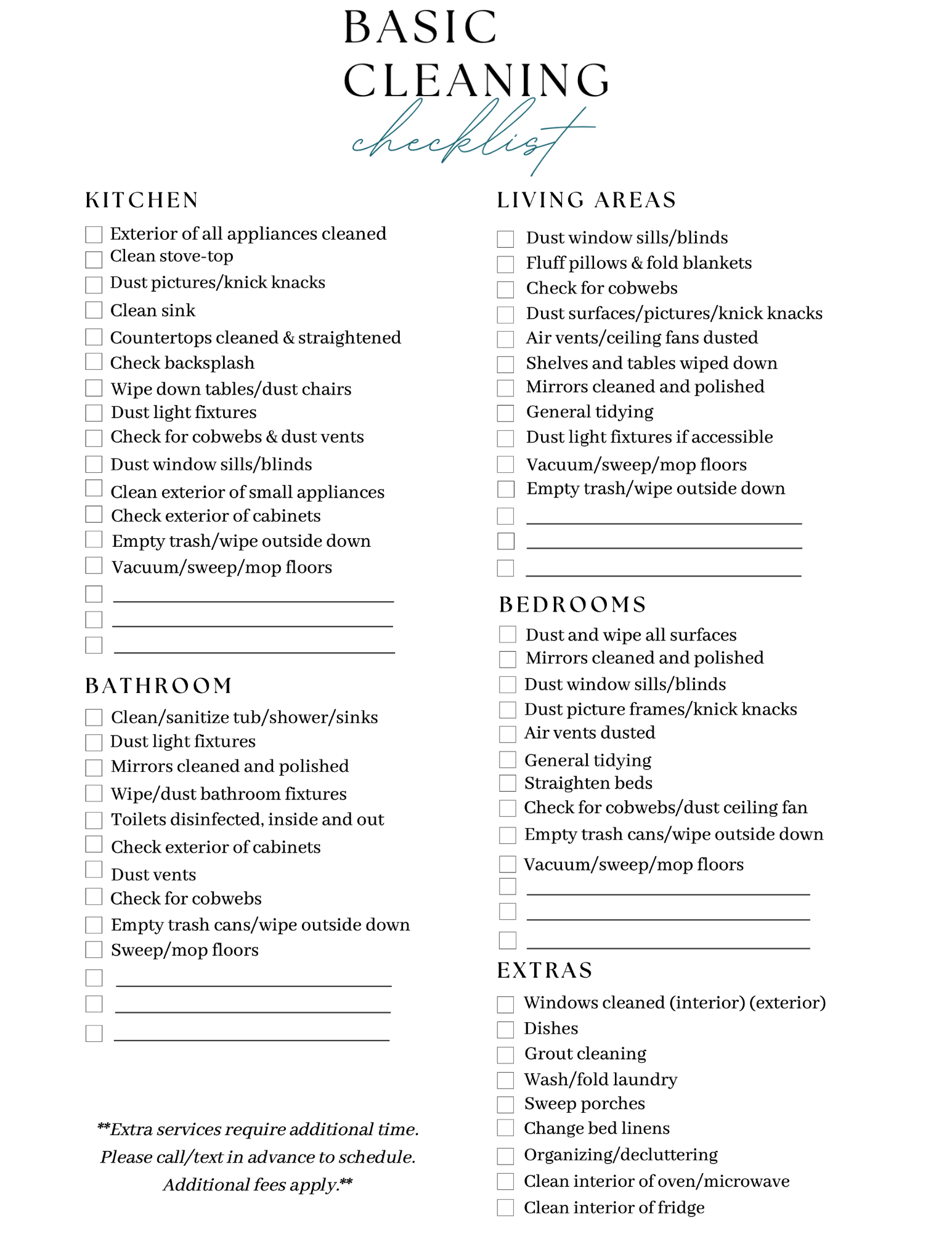cleaning services