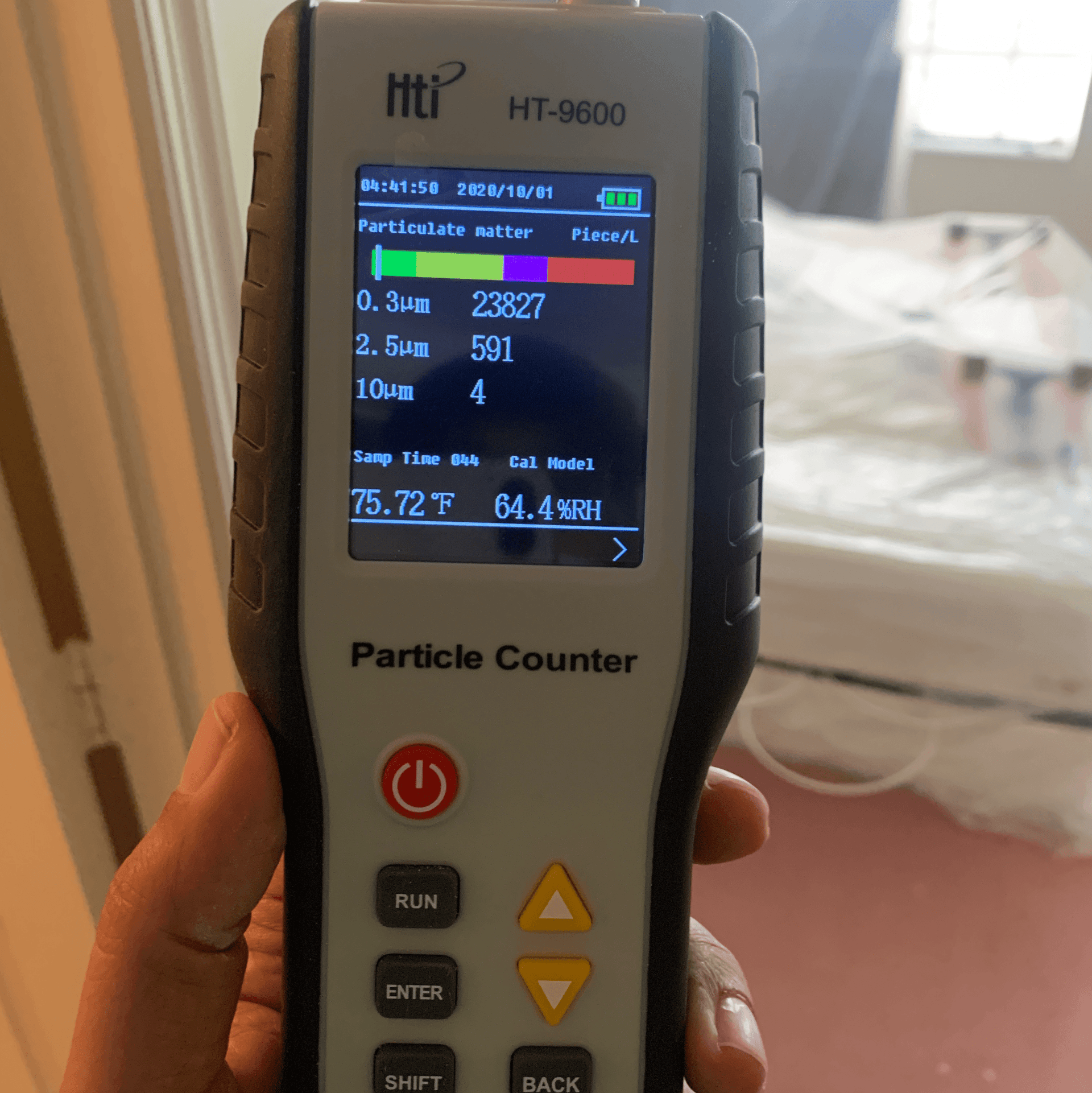 mold inspection testing
