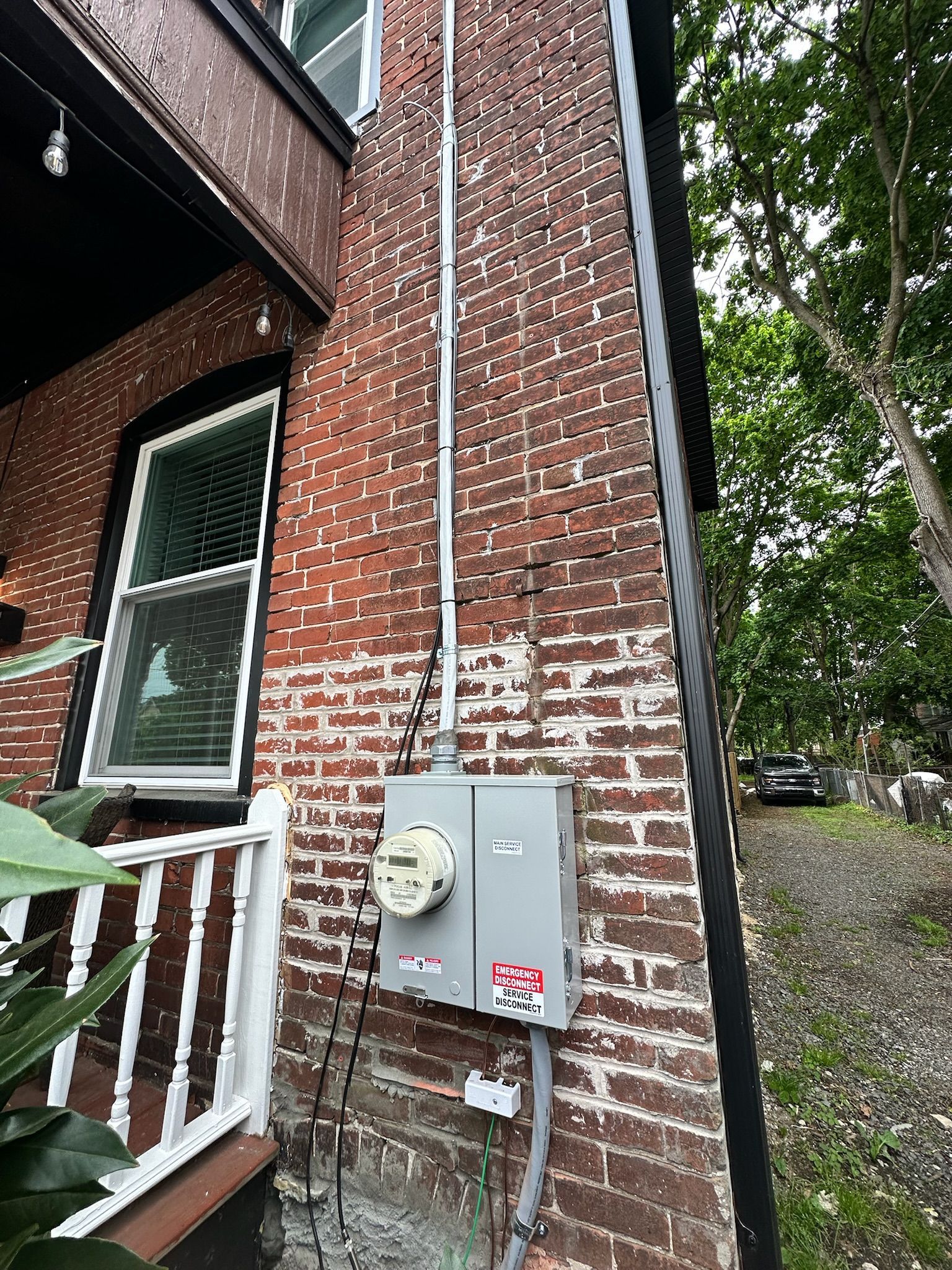 200 amp electrical service upgrade and EV charger installation in Coatesville PA