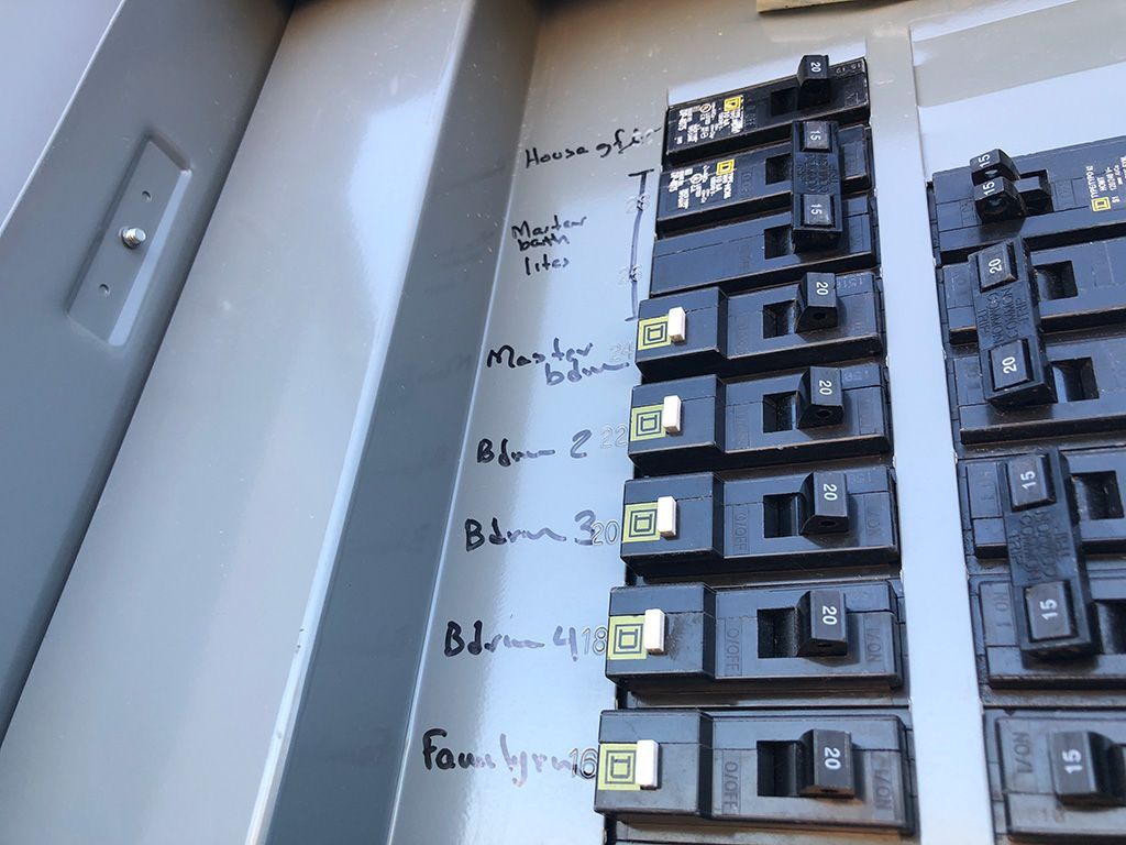 main circuit breaker