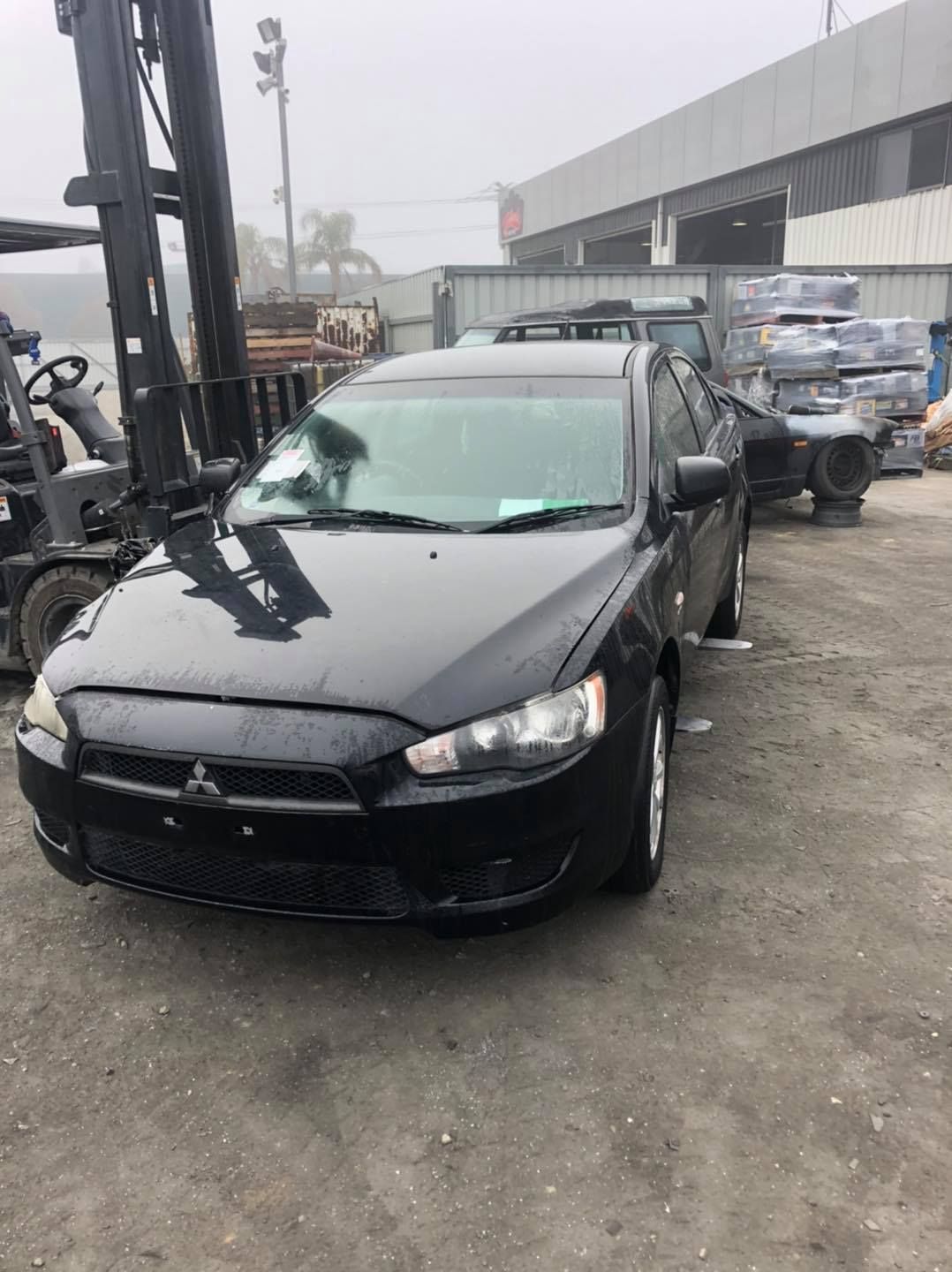 Black Sedan Car — Twin City Auto Dismantlers In Albury, NSW