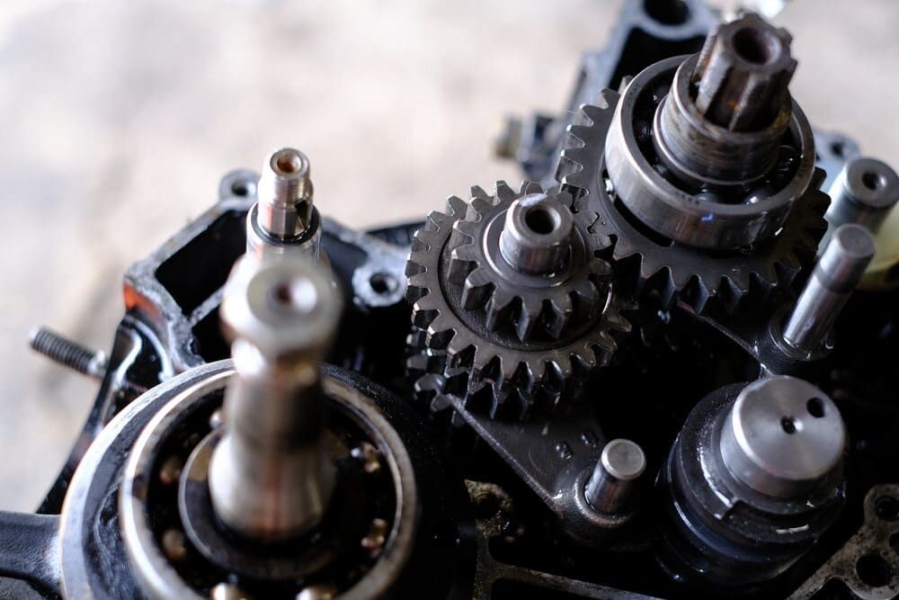 A Close Up Of A Motorcycle Engine With Gears And Bearings — Twin City Auto Dismantlers In Beechworth, VIC