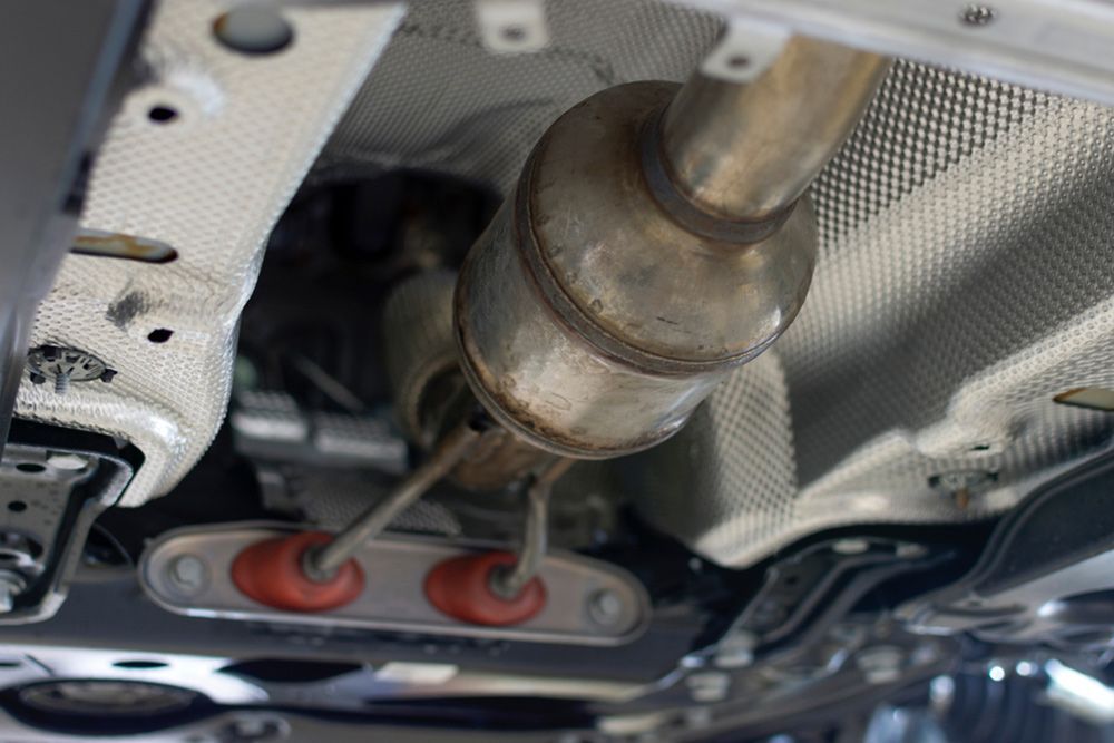 Car Catalytic Converter With Small Rust — Twin City Auto Dismantlers In Albury, NSW