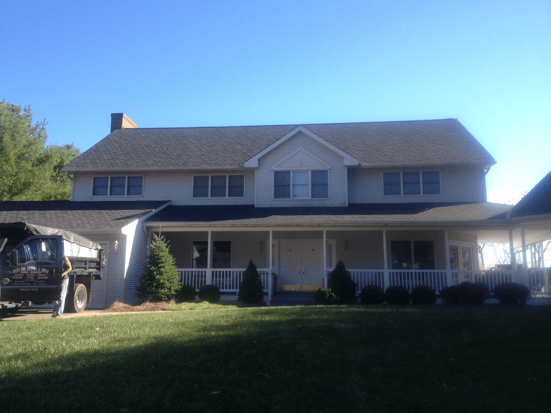 Two Story Rest House — Mifflinburg, PA — Keith Erb Roofing & Siding Two Story Rest House — Mifflinburg, PA — Keith Erb Roofing & Siding