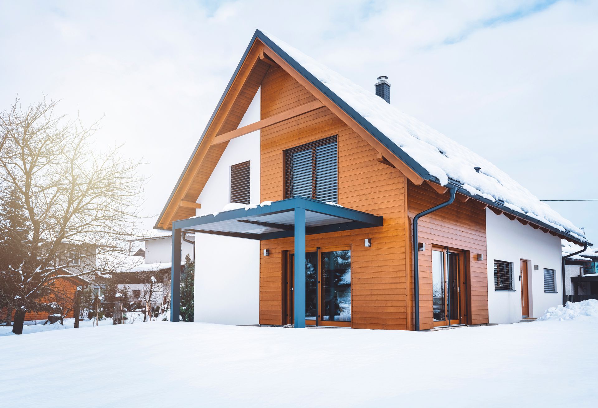 Modern Home — Little Falls, MN — Tin Man Exteriors