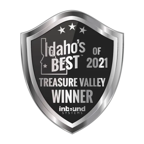 Idahos Best Statewide Winner Badge