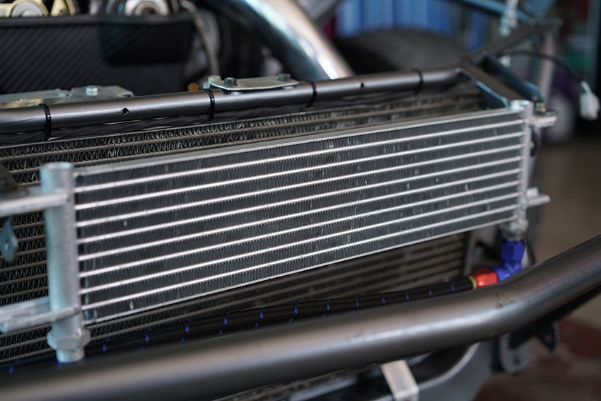 A Close Up of a Radiator on the Front of a Car — Regen NT in Holtze, NT