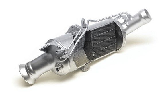 A Close Up of a Car Exhaust Filter on a White Background — Regen NT in Holtze, NT