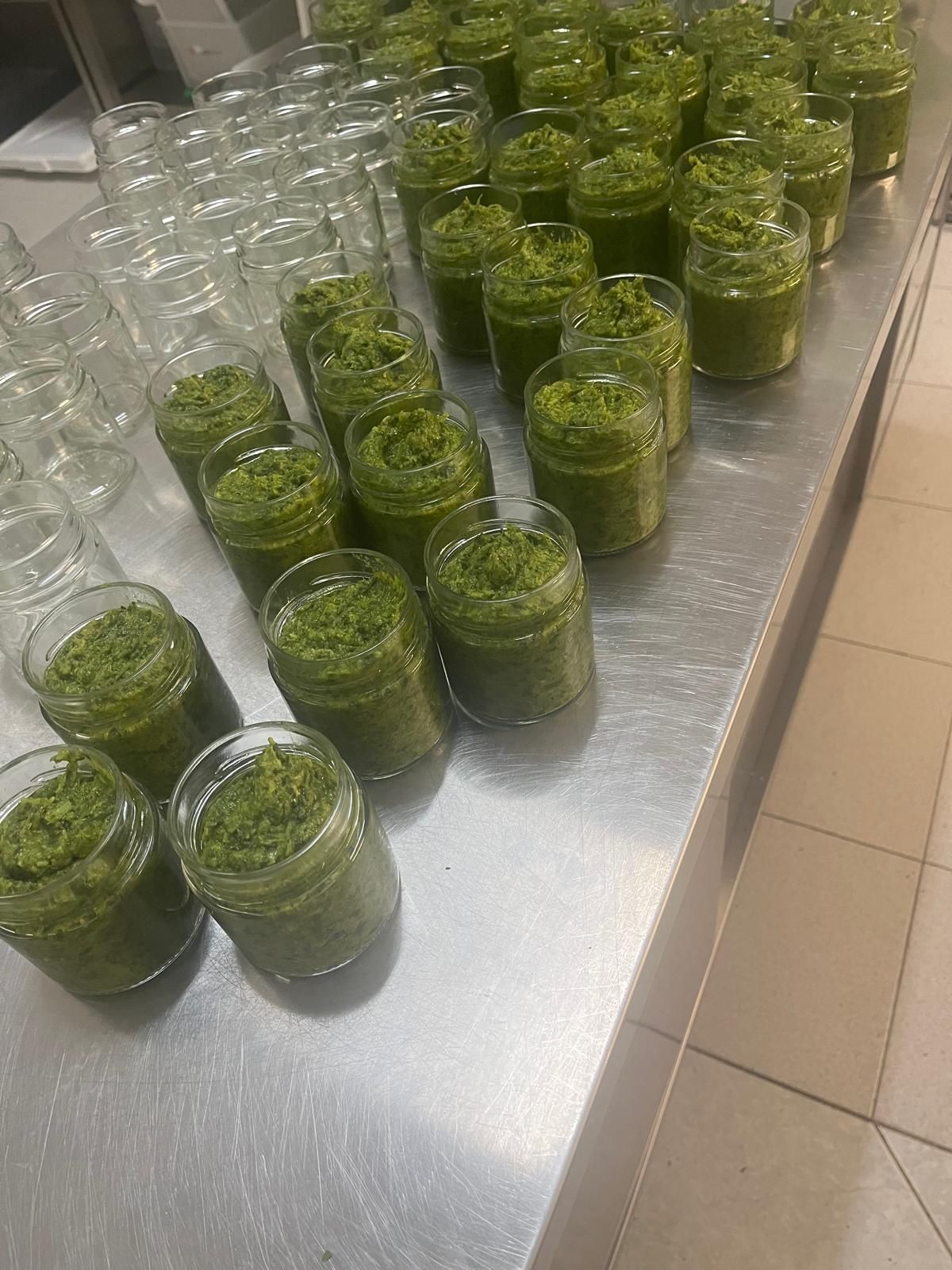 preparazione artigianale di paté