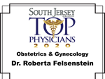 South jersey top physicians 2020 obstetrics & gynecology dr. roberta felsenstein