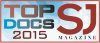 A sign that says top docs 2015 magazine on it.