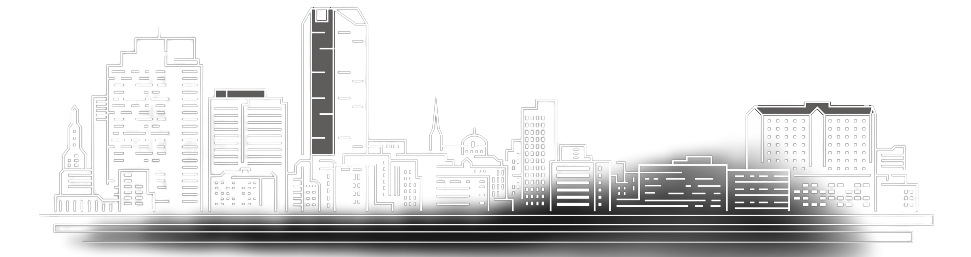 Transparent Lexington Skyline