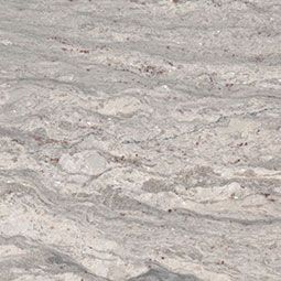 Light gray marble-like stone surface with subtle white and darker gray veining