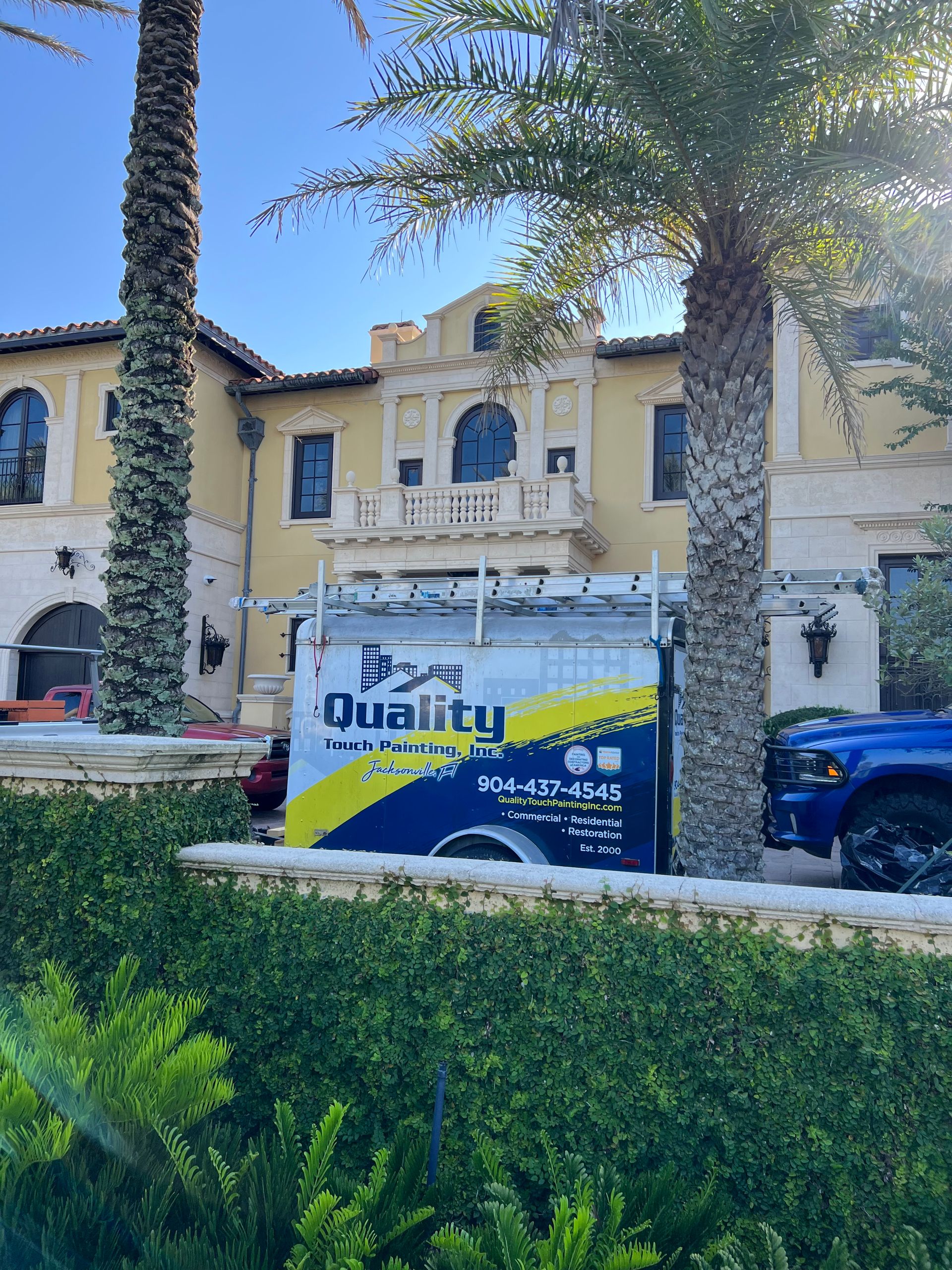 Contact Us Jacksonville, FL Quality Touch Painting